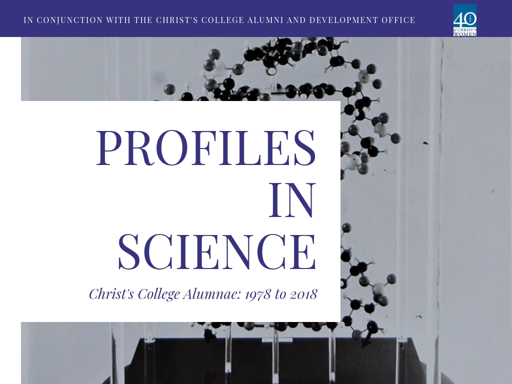 First slide for Profiles in Science